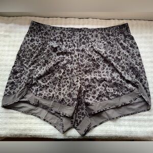 Athleta Gray Camo Athletic Shorts